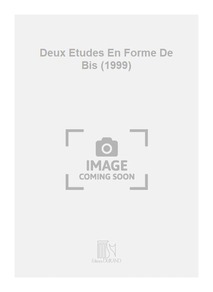 Deux Etudes En Forme De Bis (1999)